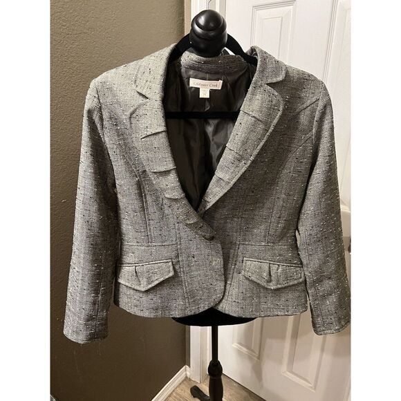 Coldwater Creek‎ Petite 8 Tweed Type Jacket - Picture 1 of 3